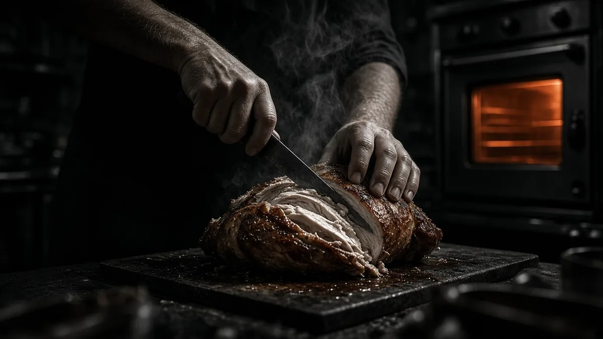 Illustration for I Watched the Game. She Cooked for Eleven.